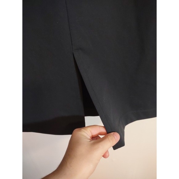 Uniqlo Women's L Black Skirt A Line Stretch Performance Basic Workwear NWT - Picture 3 of 9